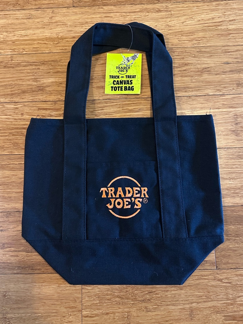 BNWT Trader Joe’s Trick-or-Treat Mini Canvas Tote Bag
